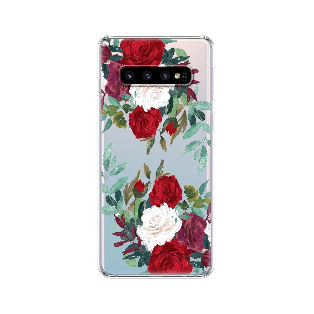 Чехол для Samsung Galaxy S10 S10Plus, силиконовый чехол из ТПУ для телефона S10 E, чехол для Samsung S10 Plus G975F S 10 SM-G973F, прозрачный