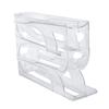3 Layer / 4 Layer Egg Roller Rack Large Capacity Egg Organiser New Refrigerator Egg Storage Box