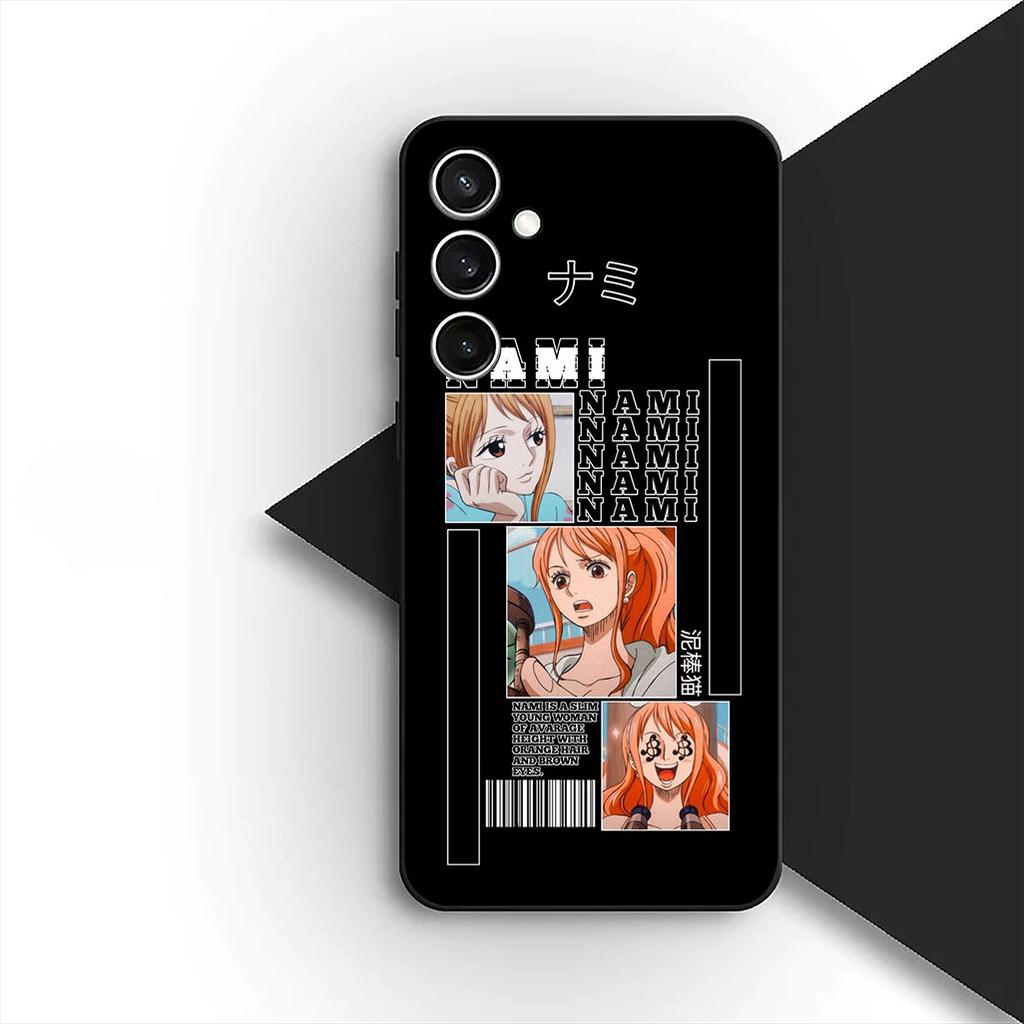 Чехол для Samsung Galaxy S20 S22 S21 FE Ultra Plus A07 A17 A15 A16 A25 A57 A37 Чехол для телефона Ророноа Зоро Нами One Luffy Pieces