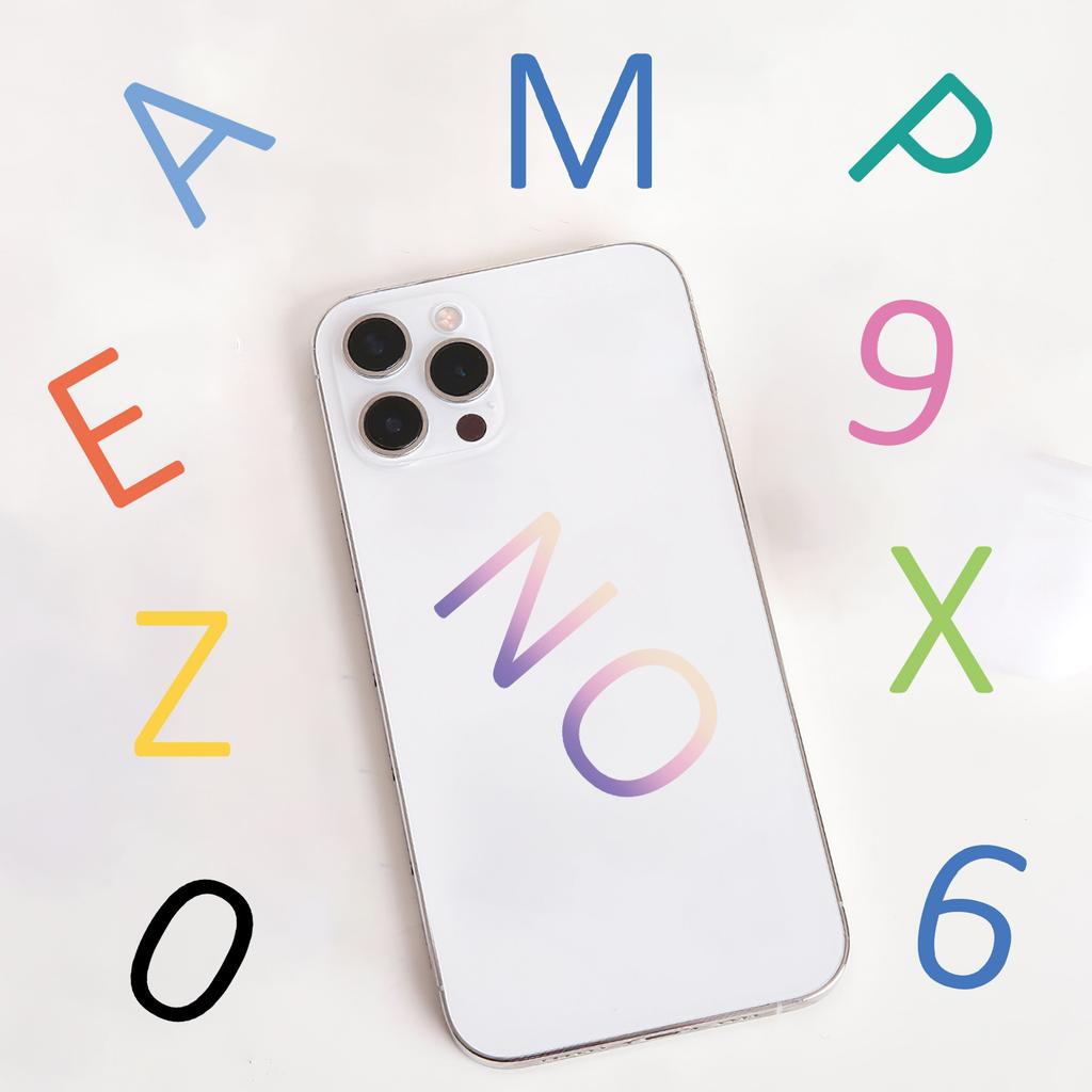 12 Наклеек с буквами Цветные Английские Цифровые Комбинации Сделай сам Чашка для воды Компьютерная декорация Водонепроницаемые Наклейки для ручного аккаунта