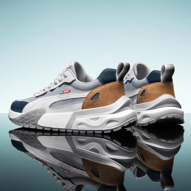 Golf Shoes Men Cushioning Golfing Footwears Male Non Slip Walking Shoes Breathability Outdoor