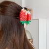 Acetic Acid Fruit Series Hair Claw Sweet Delicious Food Claw Clip Ice Cream Shark Clip  Female
