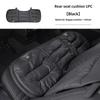 Car Front Rear Seat Cover Velour Leather Cushion Backrest Protective Mat For Mercedes Benz AMG A C E S Class W205 W212 W108 W204 PL4