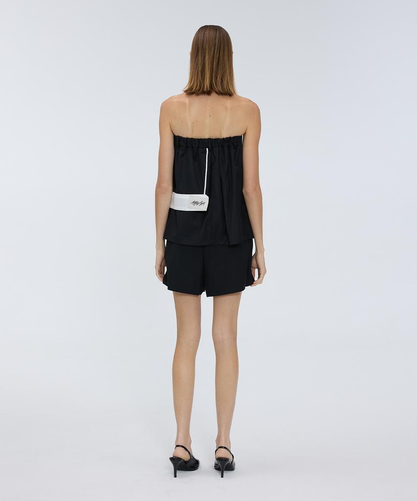 Meuameu Pants Layered Skirt Top