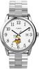 Timex Men's EasyReader 38mm Watch - Minnesota Vikings Stainless Steel Modern with Extended Band, Stainless Steel, Modern