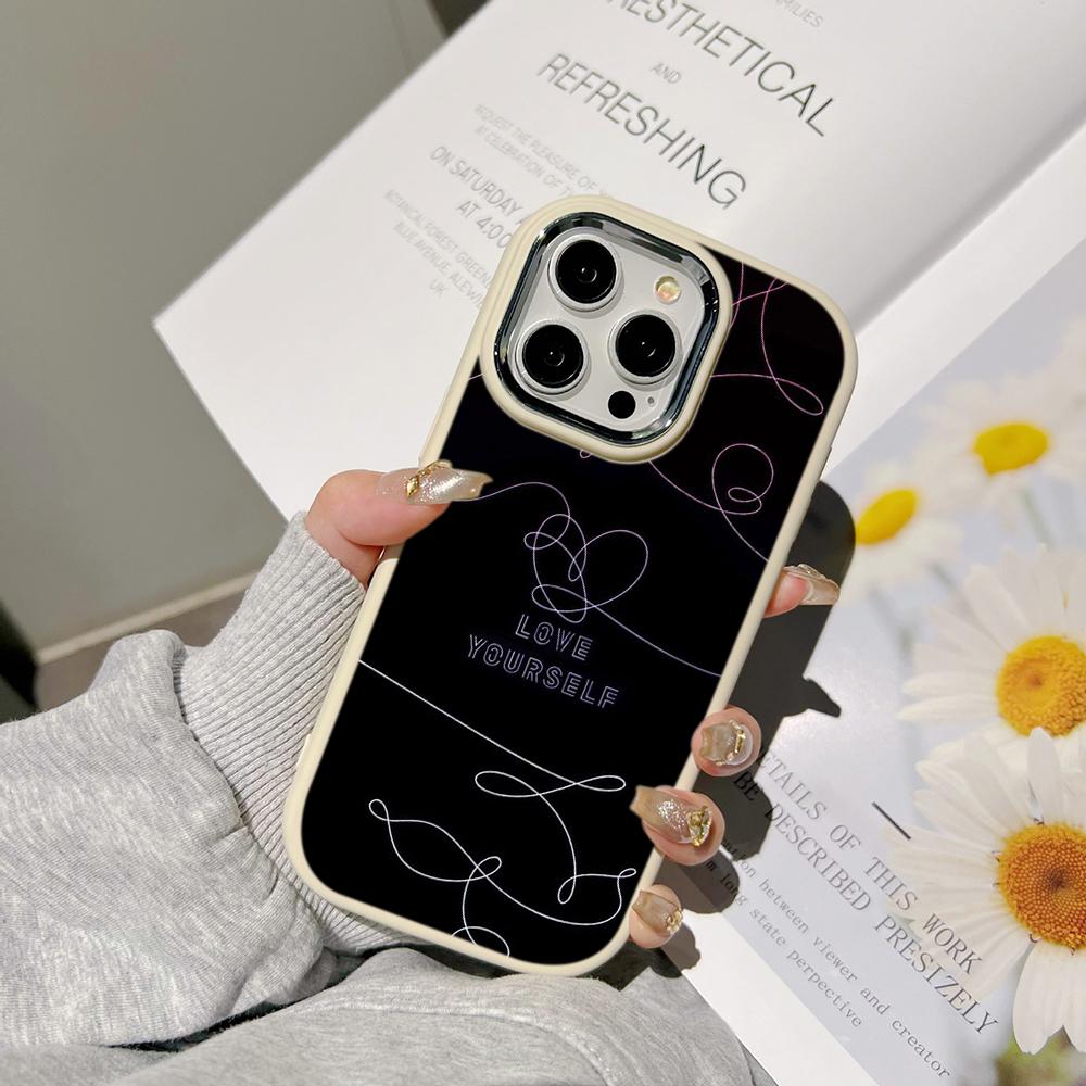 Чехлы для телефонов Ae85 Line Drawing Art Design для Samsung A13 A32 A53 A04e A54 S23 S24 Ultra Infinix Hot 40i Huawei P30, металлическая защитная задняя крышка для камеры