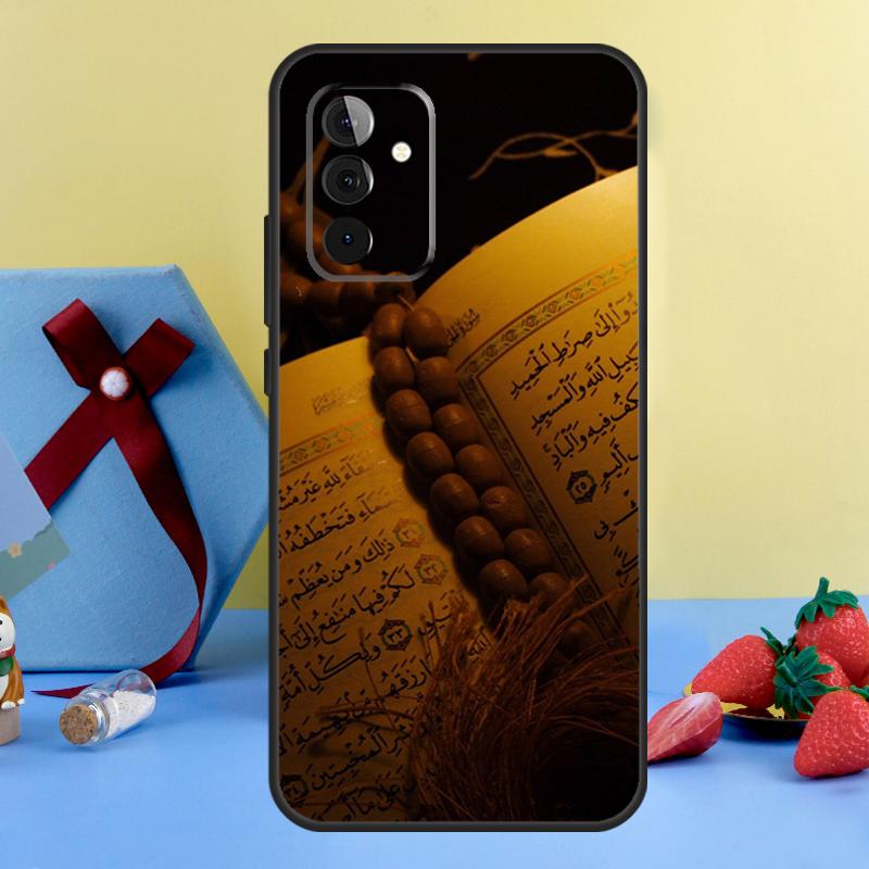 Исламская книга Арабский Коран Мусульманский Чехол Для Samsung Galaxy A14 A54 A34 A12 A22 A32 A52 S A51 A71 A13 A23 A33 A53 A15 A25 Чехол