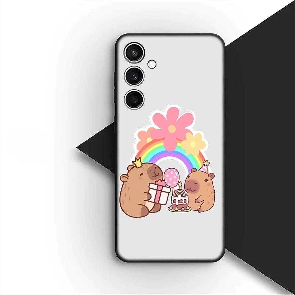 Comics Capybaras Wallpaper Phone Case for OPPO A80 A18 A16 A40 A17 A15 A38 A78 A79 A54 A57 A12 A60 4G 5G Protective Cover