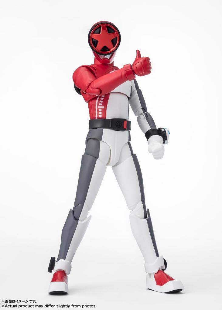 Bakujo Sentai Bun Bunger Bun Red примерно 145 мм ПВХ ABS окрашенная подвижная фигурка SHFiguarts &