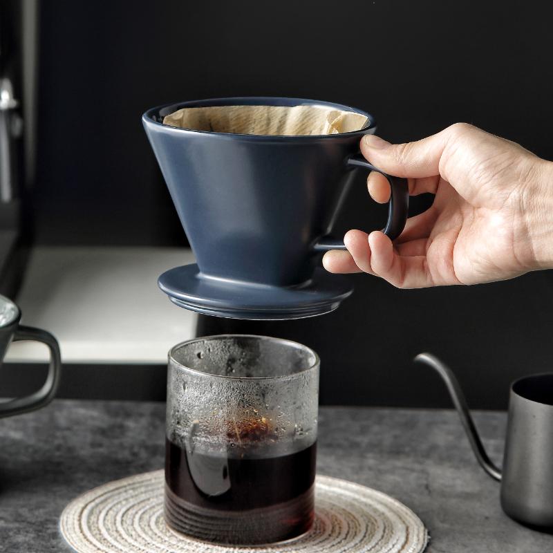 Креативная керамическая капельница, фарфоровая капельница, кофеварка для домашнего кафе, ресторана, чашка с фильтром для кофе
