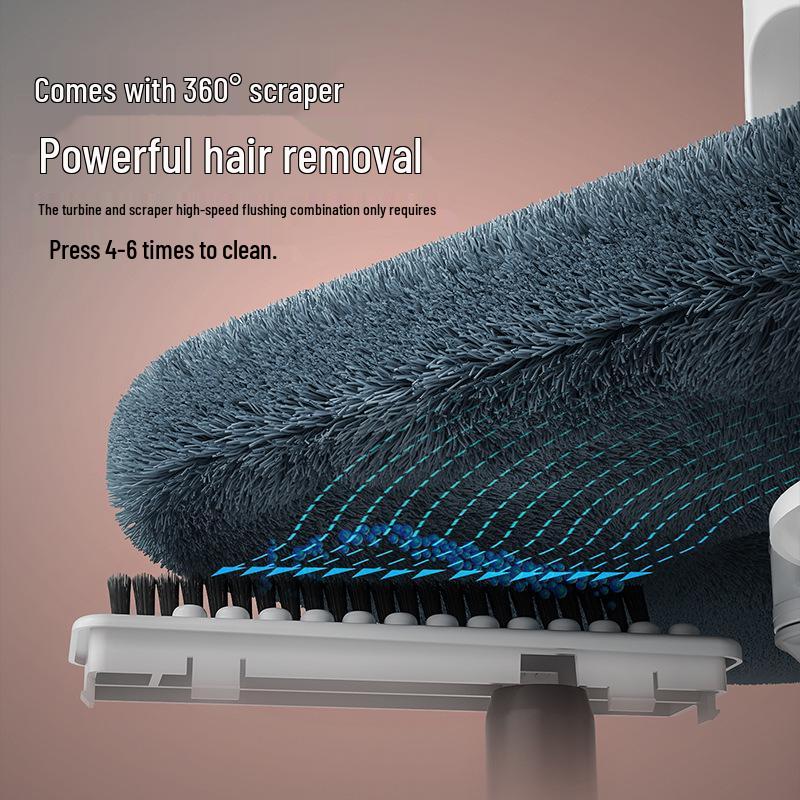 Effortless Spin Mop with Automatic Dehydration and Dual Chamber Design