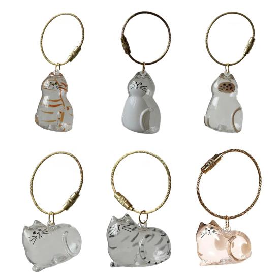 Бутылочка для хранения кошачьей шерсти Портативный сувенир в память о питомце Брелок-подвеска Память о питомце