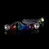 20 Pairs/40 Pcs Charming Clear Avoid Allergy Earring Colorful Crystal Jewelry Rhinestone Ear studs