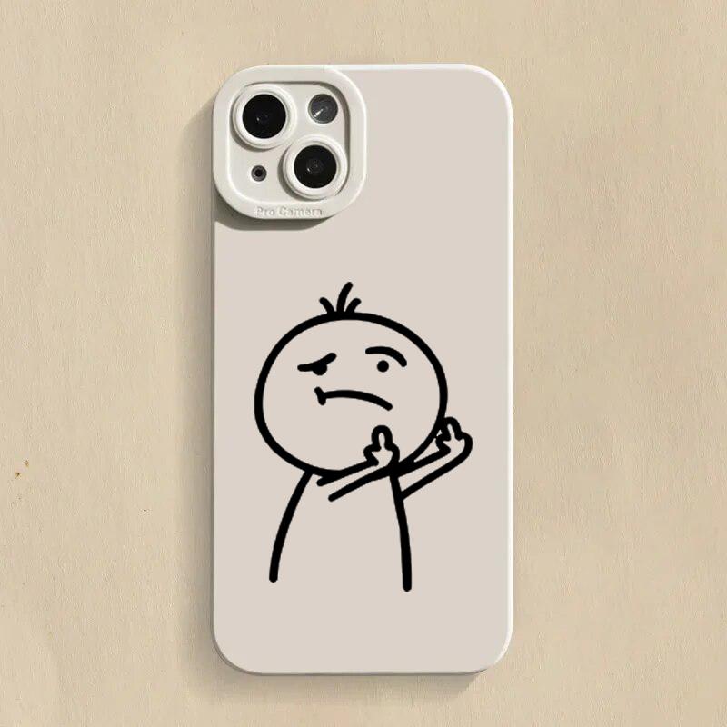 Popular Cartoon Fun Matchman Silicone Case For Redmi Note 12 11 Pro Plus 5G Turbo 12S 11S 10S 10 9S 9 Redmi 10C 12C Cover