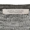 JOURNAL STANDARD linen Short sleeve sweater L gray knit Men's Used