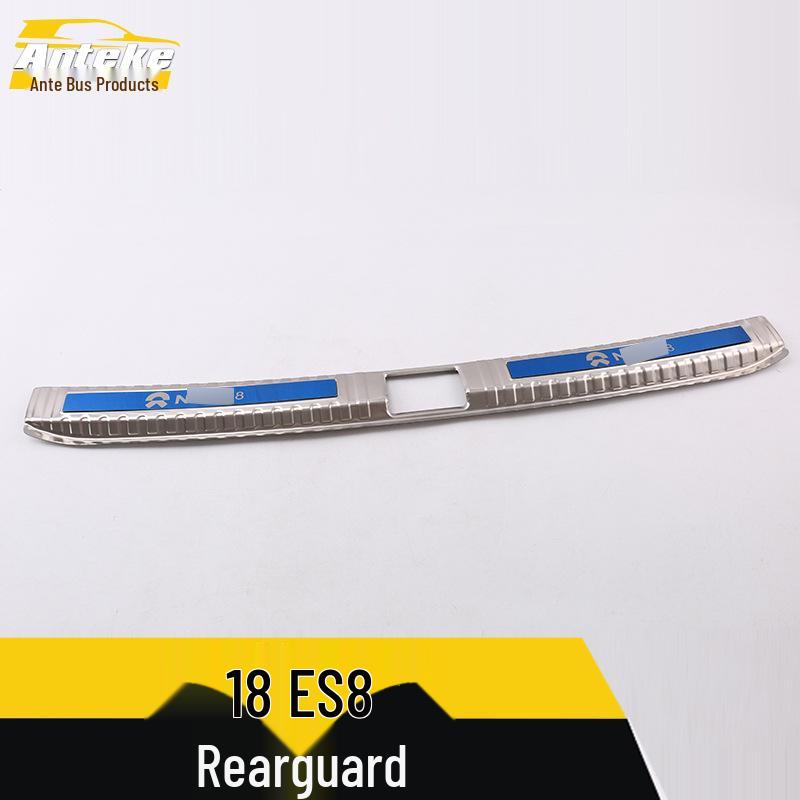 Stainless Steel Rear Guard Plate and Decorative Trunk Protection Stickers for ES8