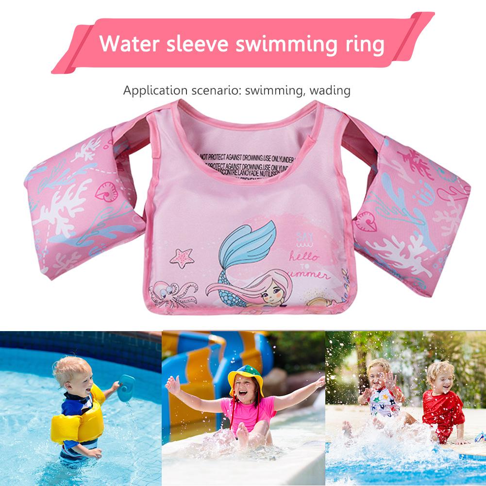 Children's Life Jackets Baby Float Arm Sleeve Floating Ring Buoyancy Vest Kid Swimming Equipment Pool Toys Adjustable Life Vest
