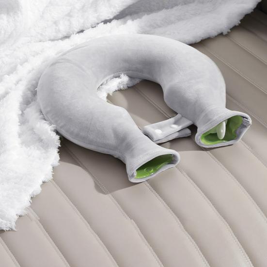 1400 мл U-образная грелка для горячей воды для облегчения боли в шее и плечах, герметичный ПВХ мешок для горячей воды