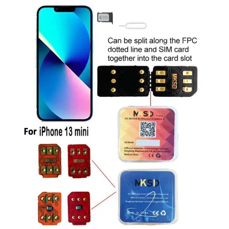 MKSD Ultra 5G Разблокировка SIM-карты для серии iPhone