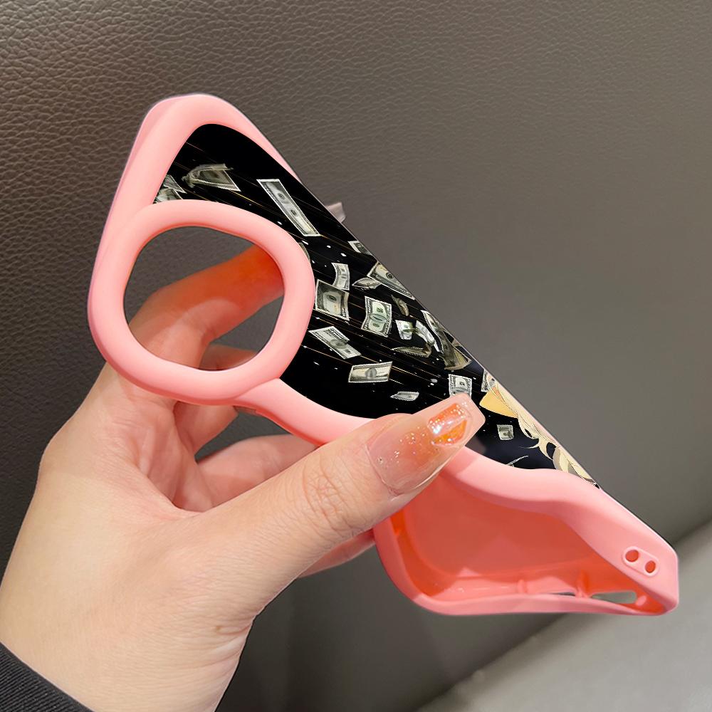 Cute Girl Pattern Phone Cover for iPhone 11 12 13 14 15 Pro Max 6 6S 7 8 Plus Xs Wave Edge Shockproof Protective Rubber Case