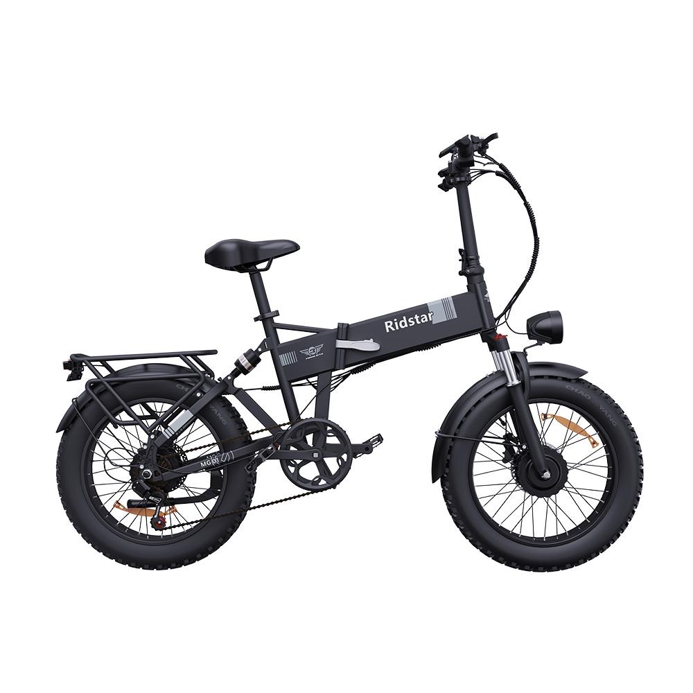 Складной электровелосипед Ridstar H20Pro, двигатель 2000 Вт, аккумулятор 48 В 23 Ач, электрический велосипед с толстыми шинами 20*4,0 дюйма, городской электровелосипед для поездок на работу