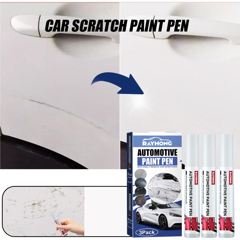 Auto Car Paint Touch Up Pen Remover for Black White Vehicles Universal Applicator for Fast and Easy Surface Repairs