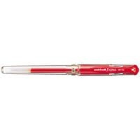 Mitsubishi Pencil Gel Ink Ballpoint Pen Signo Bold Red 10 Pieces Uni-ball UM-153 1.0mm /