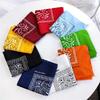 All Season Cotton Linen Square Scarf Women Bandana Head Wrap Neck Accessory Fashion Styling Versatile Lightweight