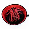 Ancient Chinese Mandarin Hat with Pigtail Halloween Costume Accessories for Men Women Halloween Party Outfit Accessory