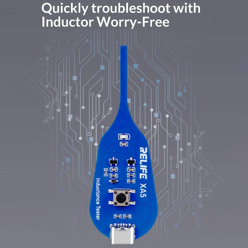 XA5 Inductance Tester for Mobile Phone PC Repair Shop High Sensitivity Motherboard Electromagnetic Fault Testing Device