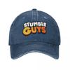 Бейсболки Stumble Guys Cartoon, потертые игровые головные уборы для мужчин и женщин, регулируемая посадка, кепка
