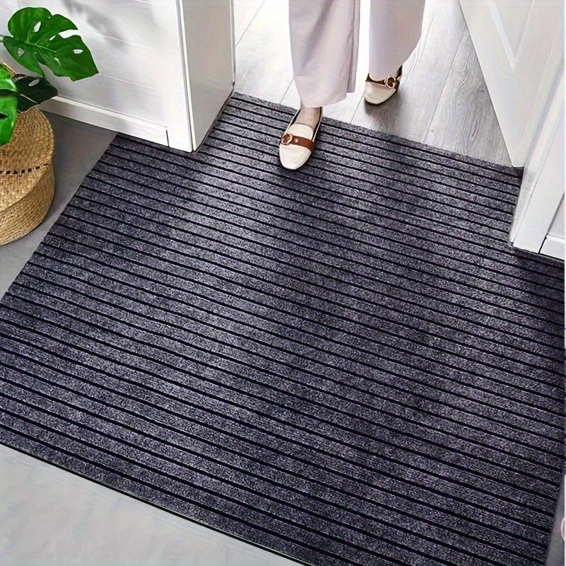 Kitchen Stripe Carpets Rug Stain-resistant, Water-resistant, Non-slip, Rubber Backing Bathroom Mat Carpet House Carpet Modern Home Decor