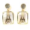 [M1917] - Designer Earrings 'Eiffel Tower'