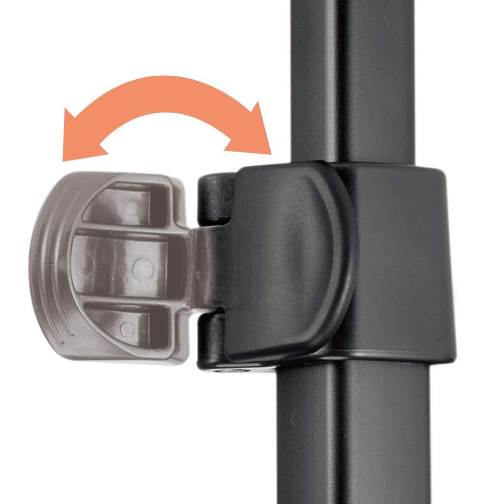 Velbon Pole Pod Light VIDEO Стойка Рычажная Ножка Компактная Жидкостная Быстросъемная Площадка Алюминий 420022 Монопод, 4 секции/1 секционный замок, 20 мм/17 мм диаметр, Головка,