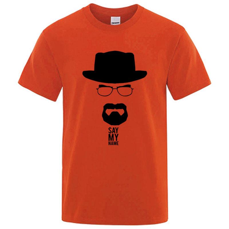 Summer Mens Short Sleeved High Quality 100Cotton Breaking Bad Printed Casual For Men Oneck Cool Casual Loose Hip Hop Male Tee