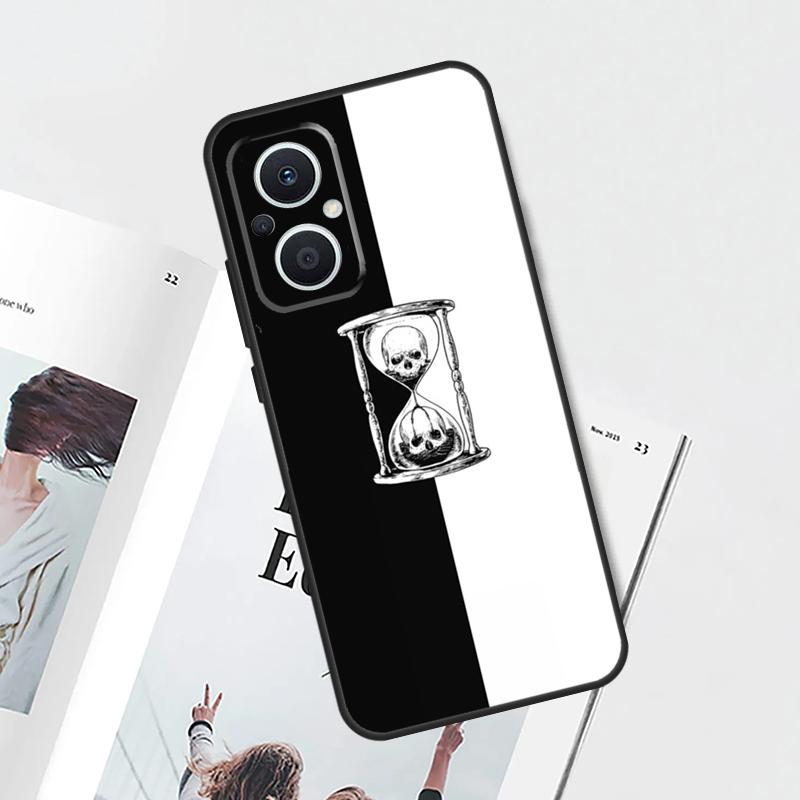 Чехол-песочные часы для OPPO Find X9 X8 X6 Pro OPPO Reno 7 8 Lite 10 11 12 13 14 Pro 11F 12F 13F 14F Чехол