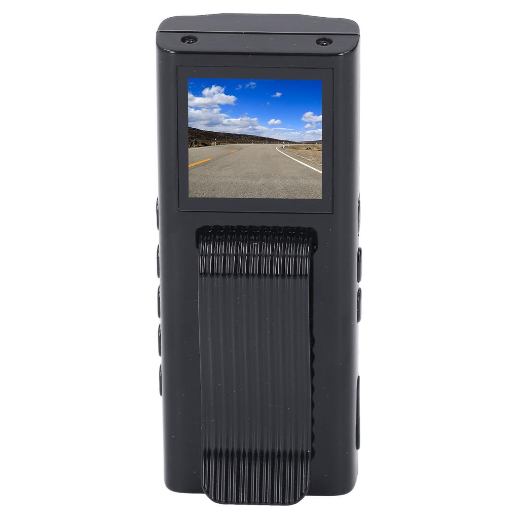 4K Body Mounted Camera with Back Clip Infrared Night Vision Loop Recording Wearable Camcorder DV