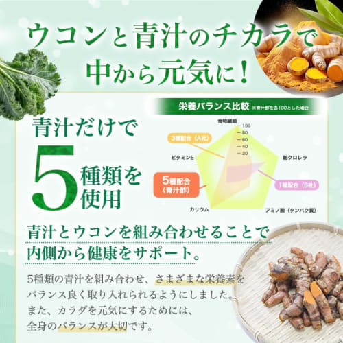 Ginza Marukan Aojiru Vinegar (120g) - Approximately 480 Capsules, Aojiru, Dietary Fiber, Supplement, Barley Leaf, Black Vinegar Extract