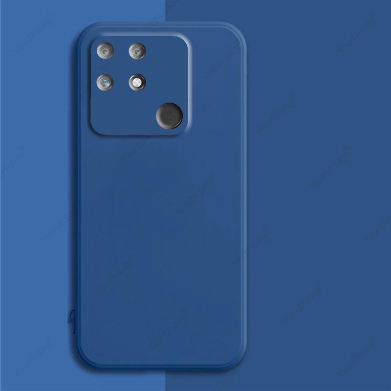 Для Realme Narzo 50A Чехол Жидкий Силикон Оригинальный Квадратный Резиновый Чехол Для Realme Narzo 50A Чехол Для Realme Narzo 50A Narzo 50i
