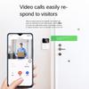 Беспроводной домофон дверной звонок HD визуальный пульт дистанционного управления в дверном проеме перезаряжаемый автоматический захват видео разговора умный Wi-Fi звонок поддержка изменения голоса