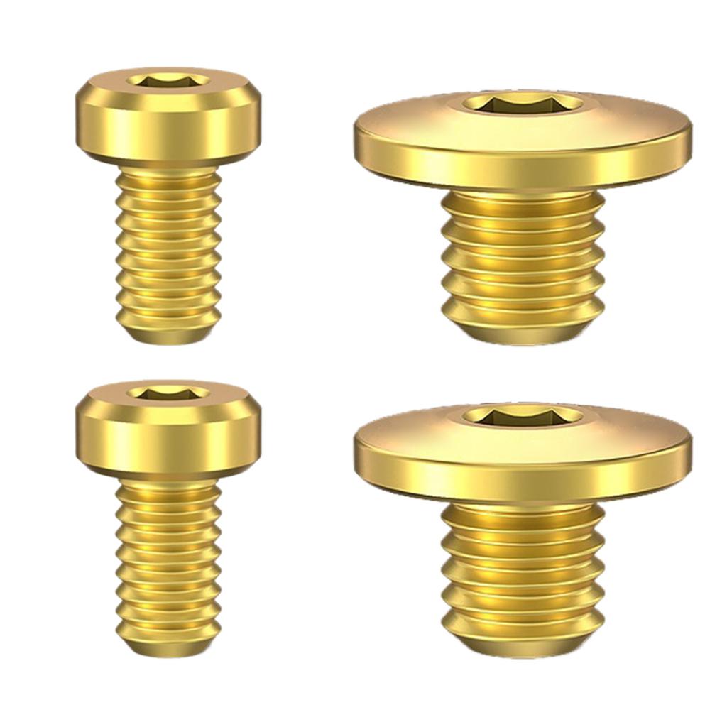 Bicycles Oil Cylinder Lid Bolts Set Fixed Screw Alloy Bicycles Hydraulic Brake Bolts Set For Bicycles Brake Lever Disc