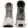 Converse Rick Owens X Drkshdw Dbl Drkstar Chuck 70 High 'Washed Canvas Pack Concrete' Унисекс