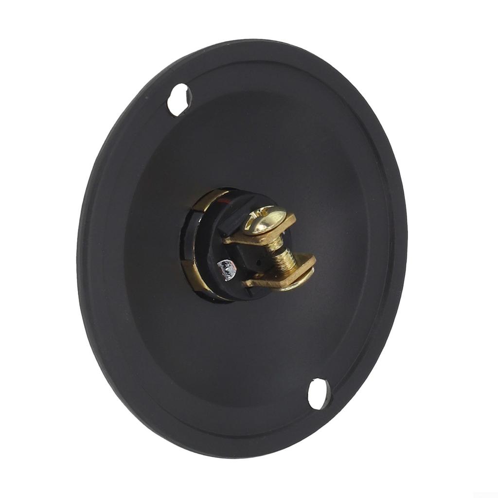 Round Iron Doorbell Wired Lighted LED Visibility After Dark