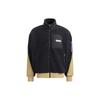 Originals Mr Sherpa Jacket Self-Stowing Fleece Patch Stand Collar Logo Sports Jacket Men Outerwear Black HC0374
