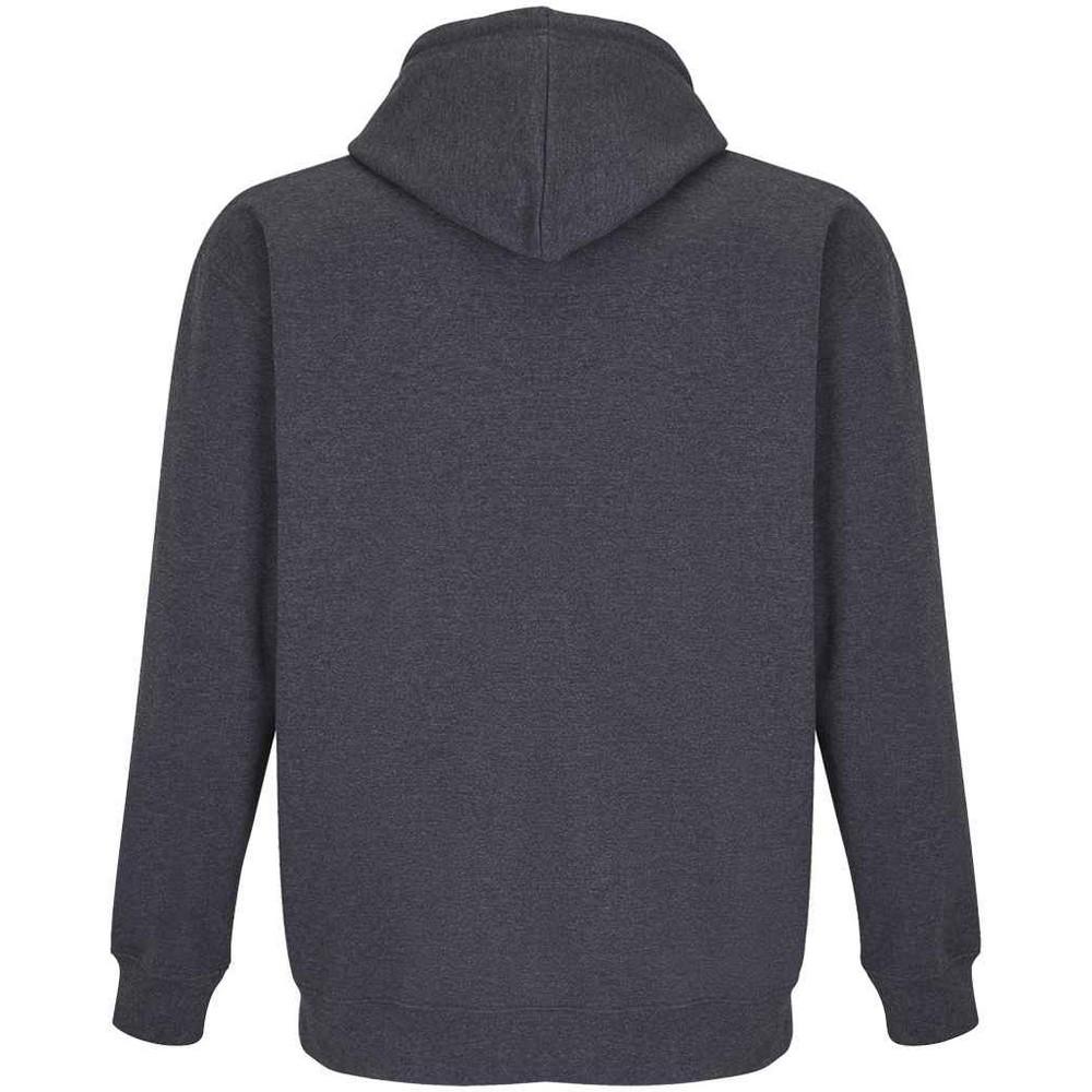SOLS Толстовка на молнии с капюшоном унисекс для взрослых Carter Marl