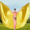 1 Set Belly Dance Wing with Telescopic Rod Eye-catching Wing Prop Cosplay Costume for Parties Festivals Decoration