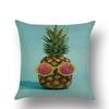 Tropical Fruit Painted Pineapple Linen Pillow Pillow Case Casual Comfortable Car Sofa Office Cushion Cover