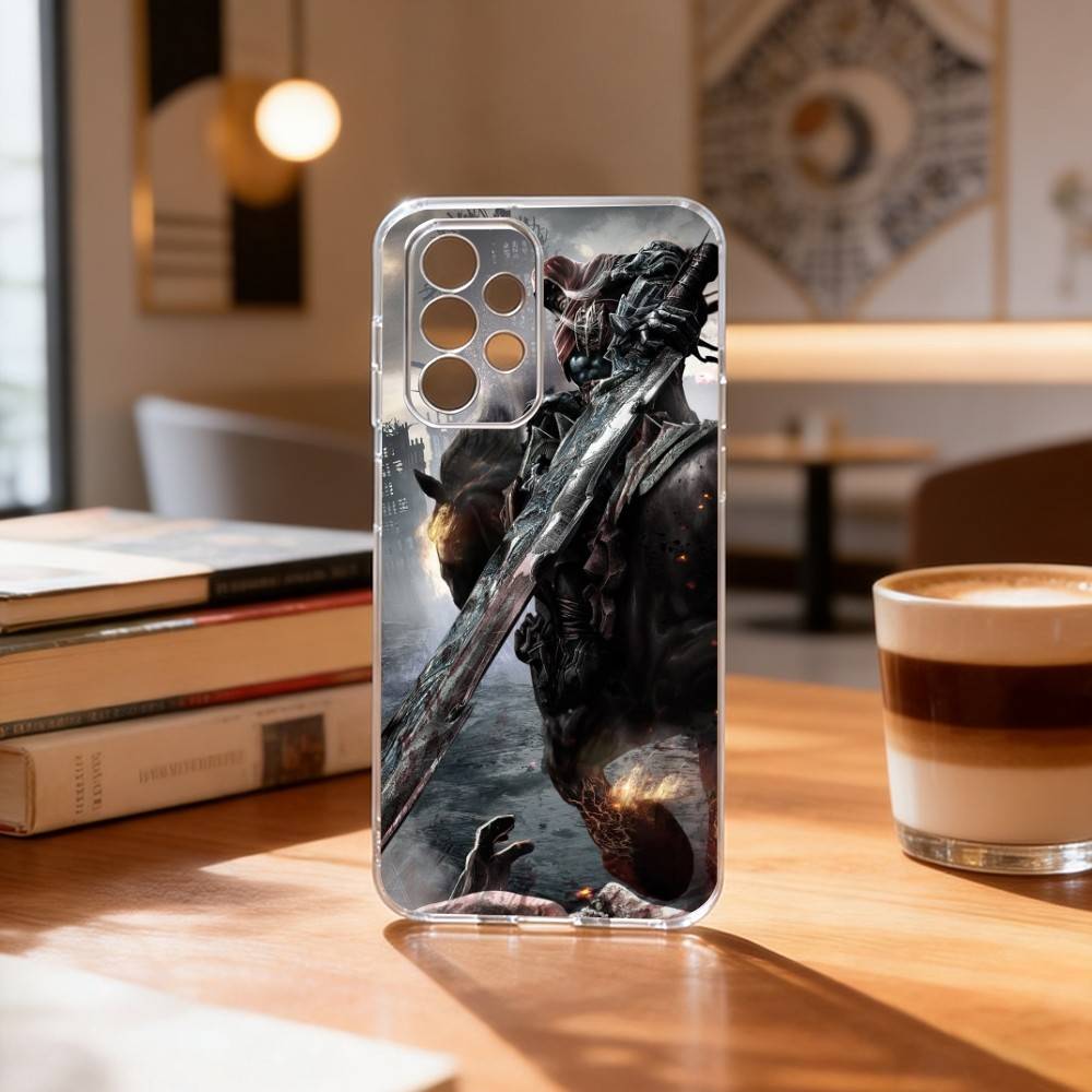 Игровой чехол для телефона D-Darksiders для Samsung S25, S24, S21, S22, S23, S30, Ultra, S20, Plus, Fe Прозрачная крышка