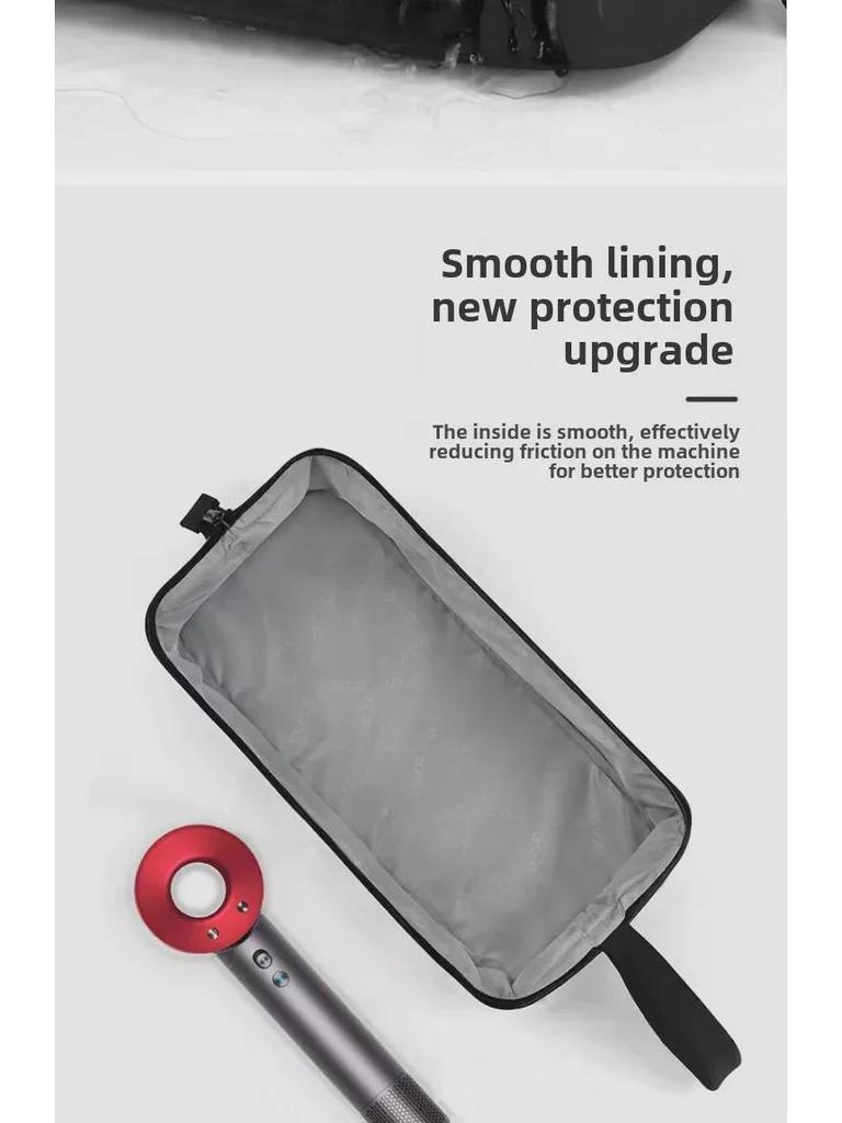 Дорожная сумка для хранения фена и выпрямителя для волос Dyson с защитным чехлом