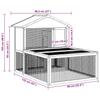 Small Animal Rabbit Hutch Wood
